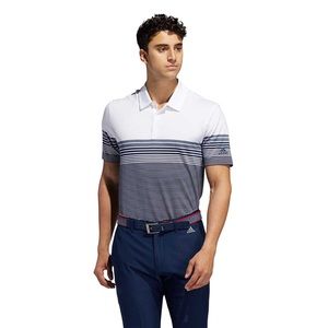 ULTIMATE365 GRADIENT BLOCK STRIPE GOLF POLO SHIRT